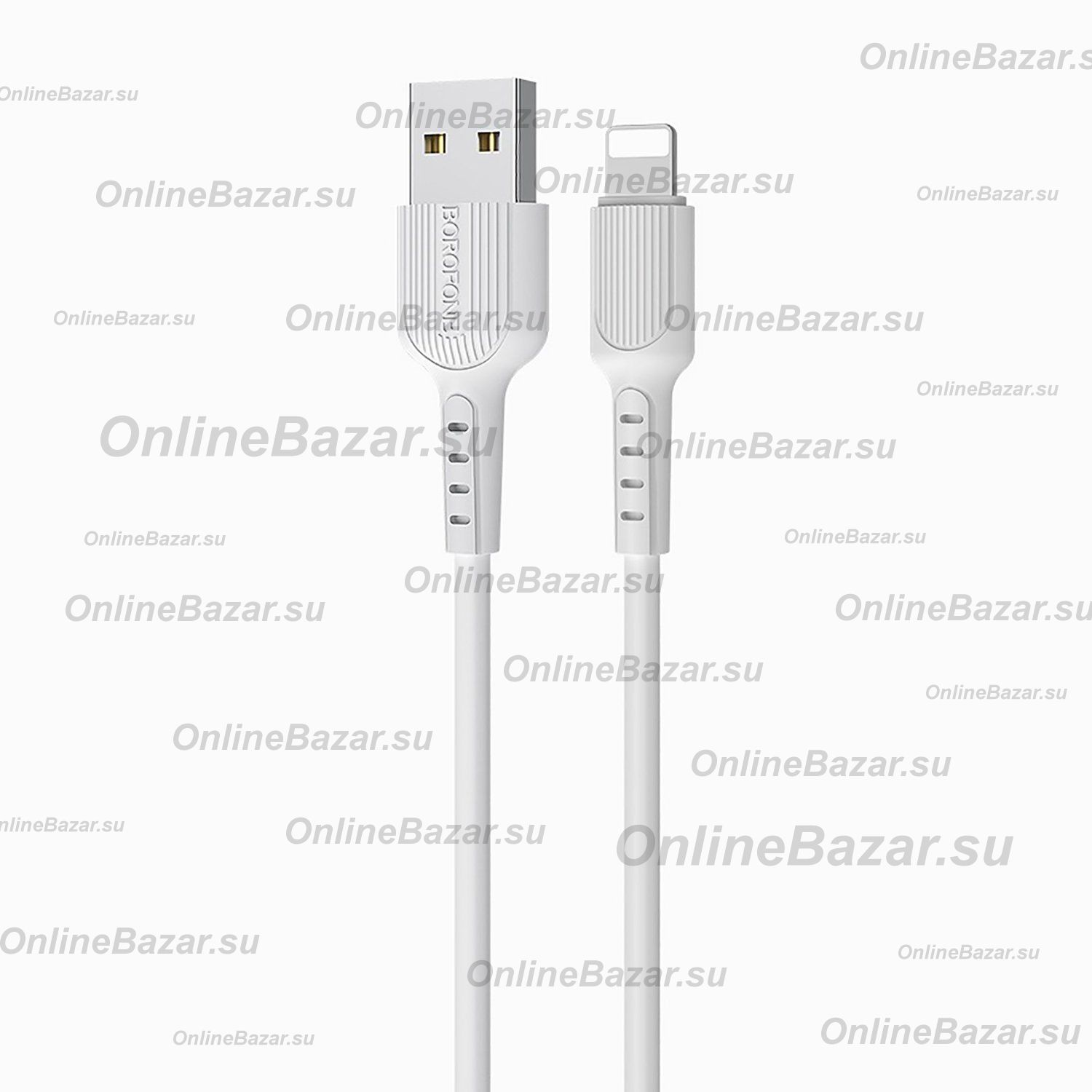 Кабель USB Apple iPhone Lightning Borofone BX16 <белый> ― OnlineBazar.su