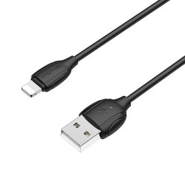 Кабель USB Apple iPhone Lightning Borofone BX19 <черный>