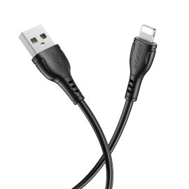 Кабель USB Apple iPhone Lightning Borofone BX51 <черный>