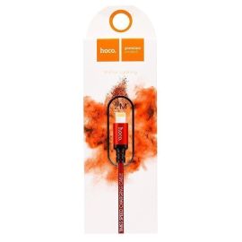 Кабель USB Apple iPhone Lightning Hoco X14 (2 метр) <красный>