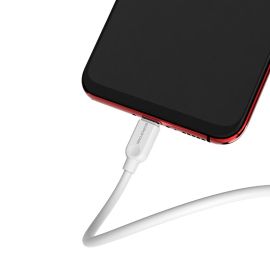 Кабель USB MicroUSB Borofone BX14 (3 метра) <белый>