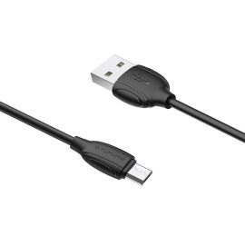 Кабель USB MicroUSB Borofone BX19 <черный>