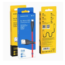 Кабель USB MicroUSB Borofone BX38 <черный>