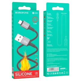 Кабель USB MicroUSB Borofone BX83 <черный>