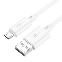 Кабель USB MicroUSB Hoco X88 <белый> ― OnlineBazar.su