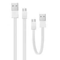 Кабель USB MicroUSB Remax RC-062m (комплект 2 шт 1м и 160см) <белый> ― OnlineBazar.su