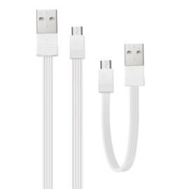 Кабель USB MicroUSB Remax RC-062m (комплект 2 шт 1м и 160см) <белый>