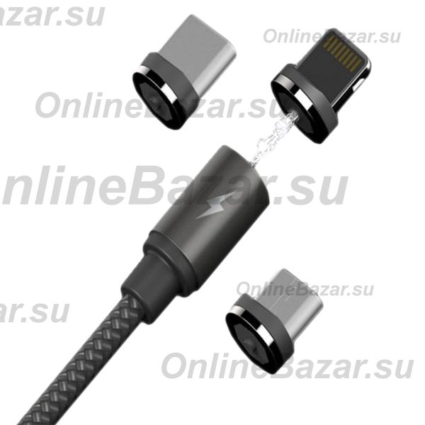 Кабель USB MicroUSB Remax RC-095m <черный> ― OnlineBazar.su