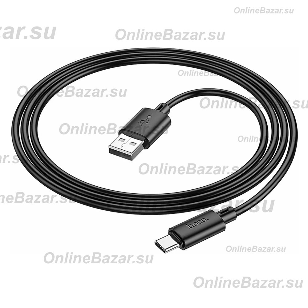 Кабель USB Type-C Hoco X88 <черный> ― OnlineBazar.su