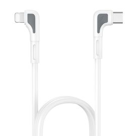 Кабель USB-C Apple iPhone Lightning Remax RC-181i (PD) <белый>