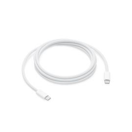 Кабель USB-C - Type-C для Apple iPhone 15 (PD/оплетка нейлон) <белый>