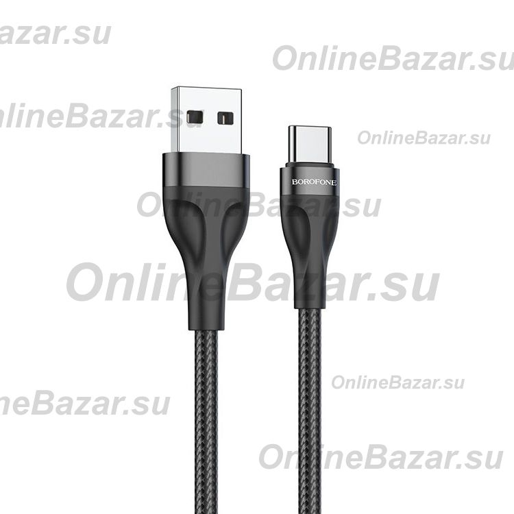 Кабель USB-C Type-C Borofone BX61 (PD) <черный> ― OnlineBazar.su