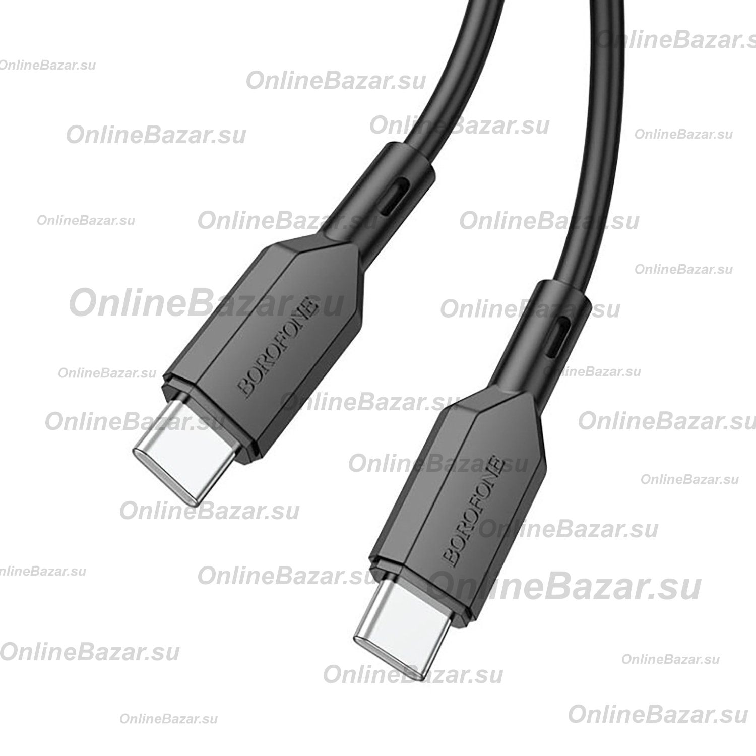 Кабель USB-C Type-C Borofone BX70 <черный> ― OnlineBazar.su
