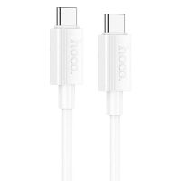 Кабель USB-C Type-C Hoco X107 (1 метр) <белый> ― OnlineBazar.su