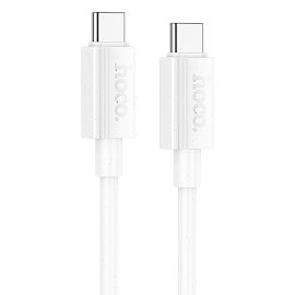 Кабель USB-C Type-C Hoco X107 (1 метр) <белый>