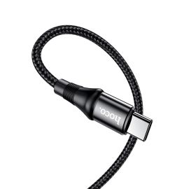 Кабель USB-C Type-C Hoco X50 (1 метр) <черный>