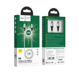 Кабель USB-C Type-C Hoco X50 (2 метра) <серый>