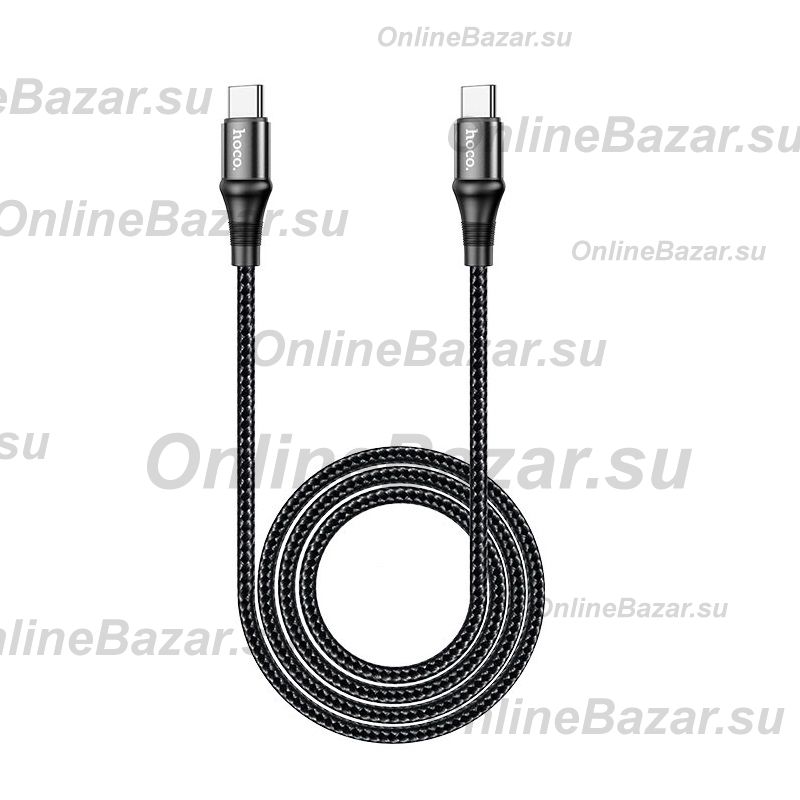 Кабель USB-C Type-C Hoco X50 (2 метра) <черный> ― OnlineBazar.su