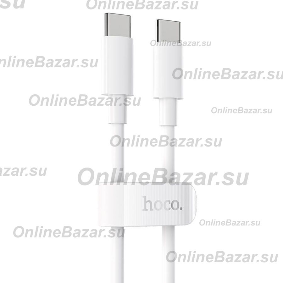 Кабель USB-C Type-C Hoco X51 (2 метра) <белый> ― OnlineBazar.su