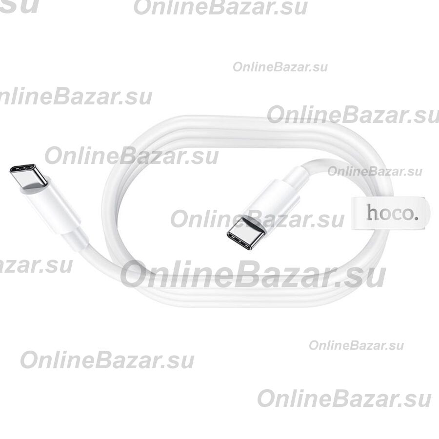 Кабель USB-C Type-C Hoco X51 (2 метра) <белый> ― OnlineBazar.su