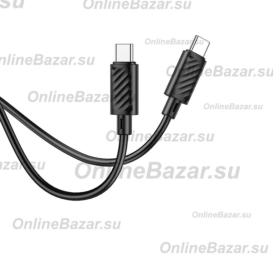 Кабель USB-C Type-C Hoco X88 <черный> ― OnlineBazar.su