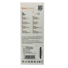 Кабель USB-C iPhone Lightning Hoco X99 (3A/20W/PD/прозрачный силикон/термостойкий) <серый>