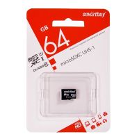 Карта памяти MicroSDHC 64 Gb CL10 UHS-I Smart Buy ― OnlineBazar.su