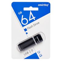 Карта памяти USB 64 Gb Smart Buy Quartz <черный> ― OnlineBazar.su