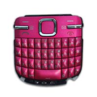Клавиатура для Nokia C3-00 <розовый> (премиум) ― OnlineBazar.su