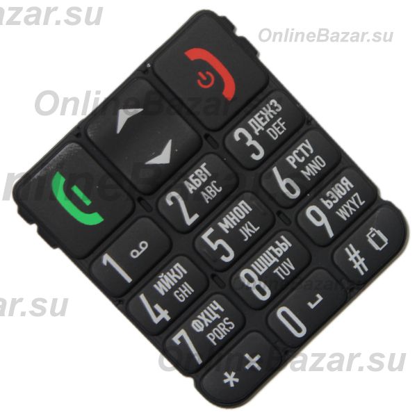 Клавиатура для DEXP Larus S8 <черный> (оригинал) ― OnlineBazar.su