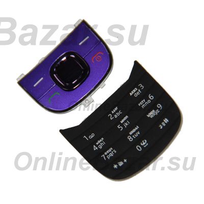 Клавиатура для Nokia 2220s комплект <фиолетовый> ― OnlineBazar.su