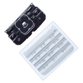 Клавиатура для Sony Ericsson C903 комплект <черный> (премиум)