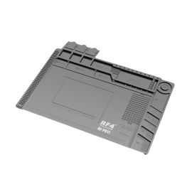 Коврик RF4 RF-PO11 для пайки (450*298 мм, силикон, магнитный, термостойкий, с ячейками)