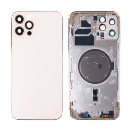 Корпус для Apple iPhone 12 Pro (1 Sim) <золотой> (оригинал)