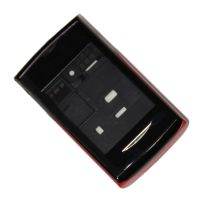 Корпус для Sony Ericsson W150 (Yendo) <красный> ― OnlineBazar.su