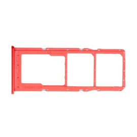 Лоток Sim-карты для Vivo Y91C (V1820) и карты памяти <красный>