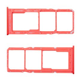 Лоток Sim-карты для Vivo Y91C (V1820) и карты памяти <красный>