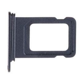 Лоток sim-карты для Apple iPhone 15 (2 Sim) <черный>