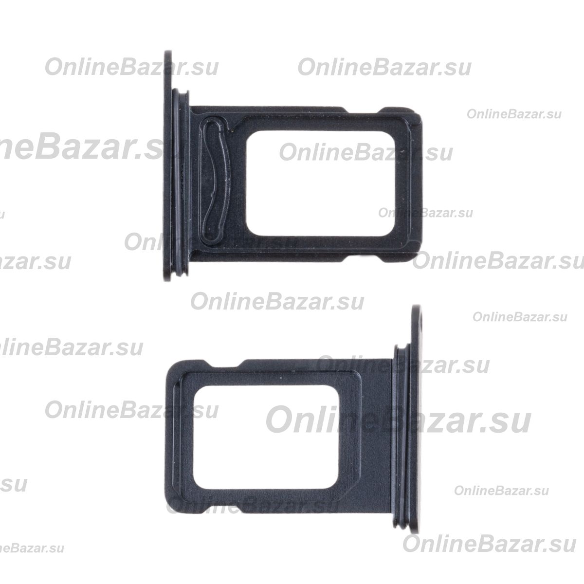 Лоток sim-карты для Apple iPhone 15 (2 Sim) <черный> ― OnlineBazar.su