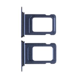 Лоток sim-карты для Apple iPhone 17 Pro Max (1 Sim) <синий>