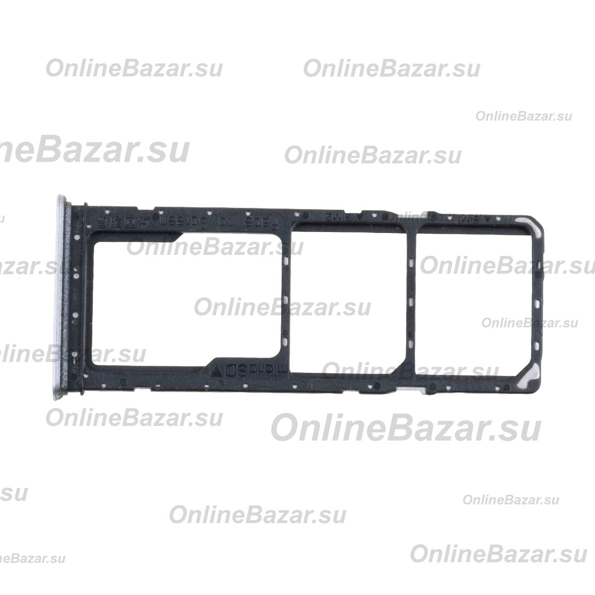 Лоток sim-карты для Realme RMX5303 и карты памяти <белый> ― OnlineBazar.su