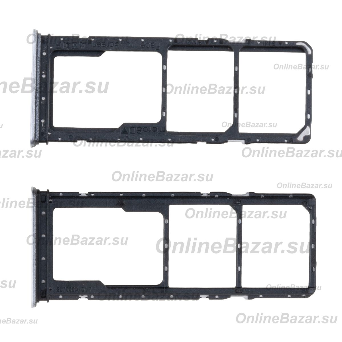 Лоток sim-карты для Realme RMX5303 и карты памяти <белый> ― OnlineBazar.su