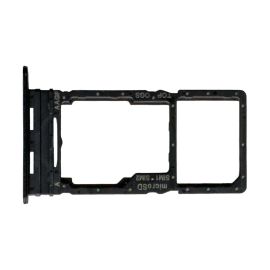 Лоток sim-карты для Samsung SM-A175F (Galaxy A17) и карты памяти <черный>