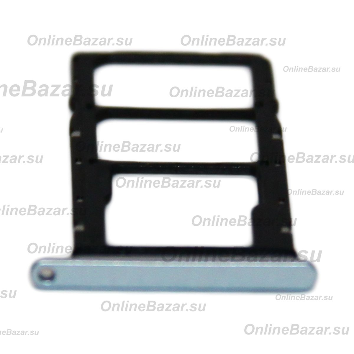Лоток sim-карты для Tecno Spark 20C (BG7n) и карты памяти <серебристый> ― OnlineBazar.su