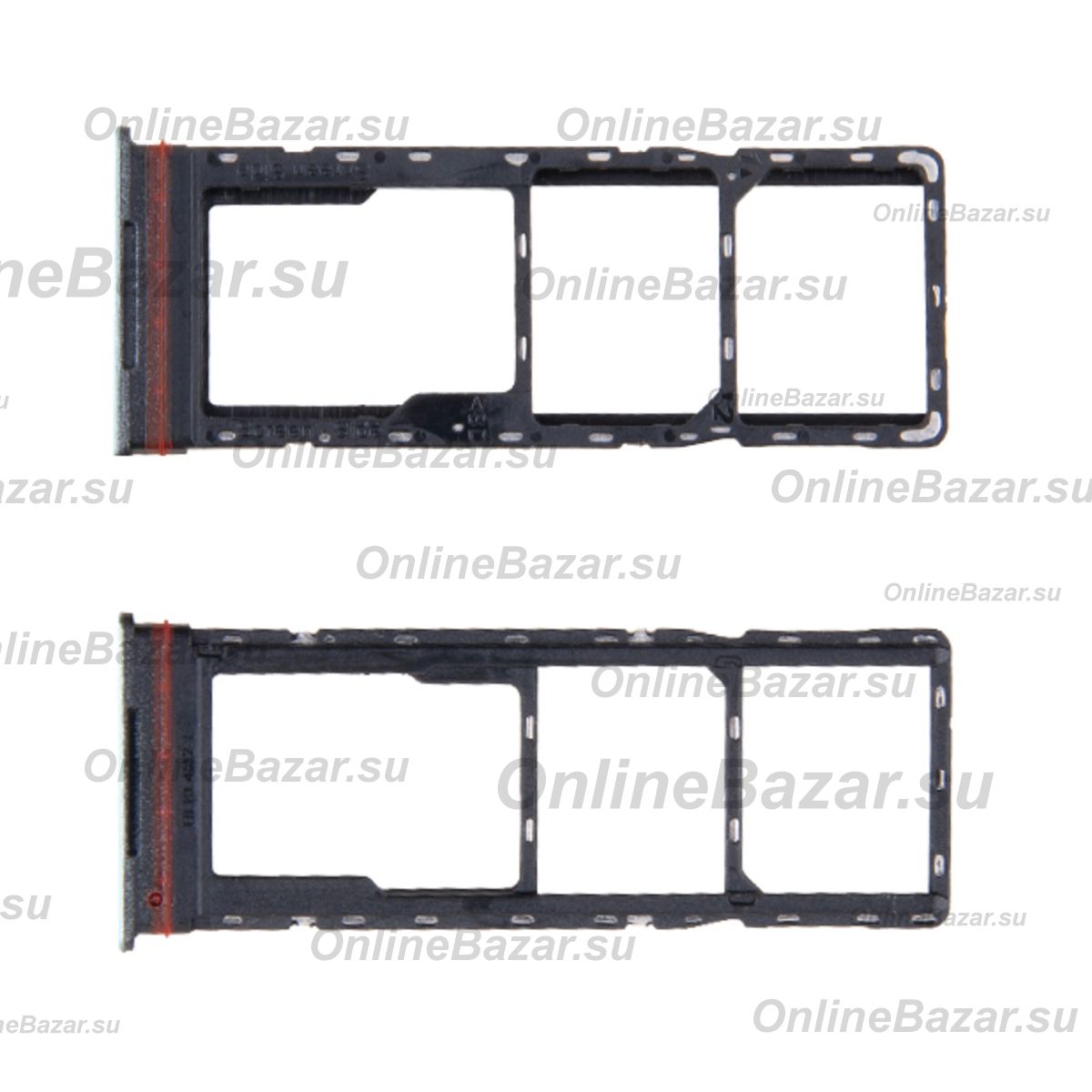 Лоток sim-карты для Tecno Spark Go 1 (KL4) и карты памяти <зеленый> ― OnlineBazar.su