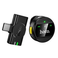 Микрофон петличный Hoco L21 (USB-C) <черный> ― OnlineBazar.su