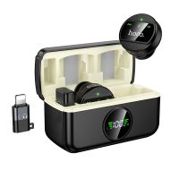 Микрофон петличный Hoco L22 для iPhone (USB-C) <черный> ― OnlineBazar.su