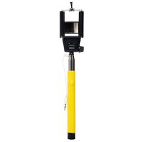 Монопод (палка) для селфи Cable 201 с зеркалом <желтый> ― OnlineBazar.su