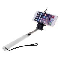 Монопод (палка) для селфи Classic 201 с зеркалом <белый> ― OnlineBazar.su