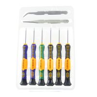 Набор отверток Baku BK6001 (6 отверток + 2 пинцета) ― OnlineBazar.su